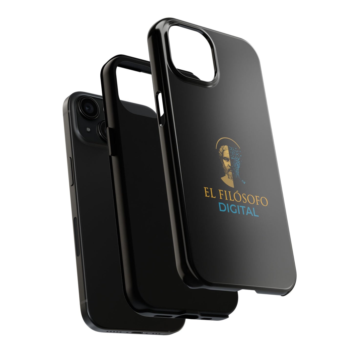 Tough Phone Case with Digital Philosopher Design, Durable Cell Phone Cover, Gift for Tech Lovers, Philosophy Enthusiast, Unique Mobile [...]
