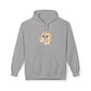 Warm Heart Owl Hoodie, Cozy Unisex Fleece Sweatshirt, Gift for Animal Lovers, Cute Owl Apparel, Fall Fashion