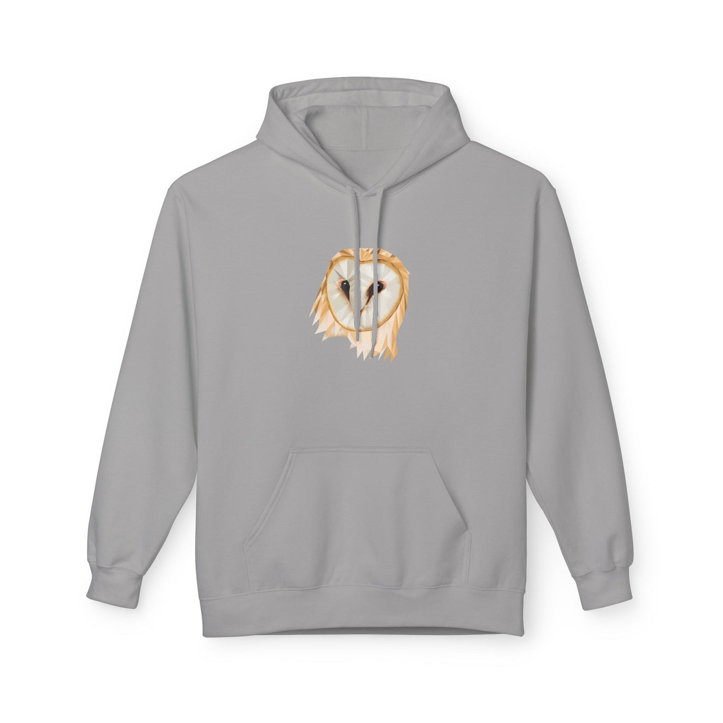 Warm Heart Owl Hoodie, Cozy Unisex Fleece Sweatshirt, Gift for Animal Lovers, Cute Owl Apparel, Fall Fashion