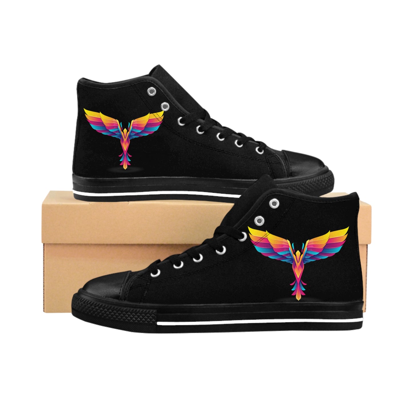 Colorful Bird High-Top Sneakers, Trendy Casual Shoes, Unique Gift for Men, Stylish Footwear for Everyday Wear, Perfect for Birthdays [...]