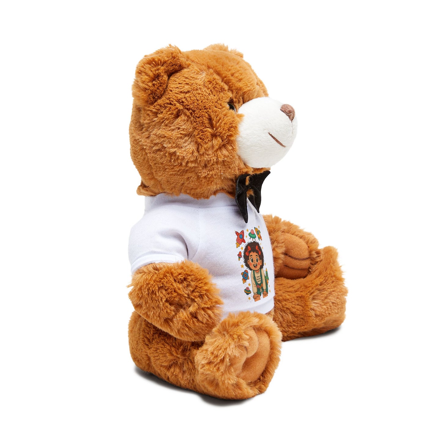 Adorable Teddy Bear with Customizable T-Shirt, Perfect Gift for Kids, Birthdays, Baby Showers, Cuddly Companion, Cute Home Decor