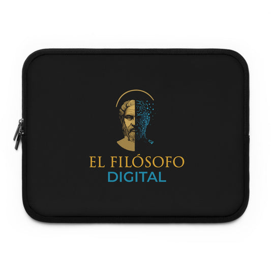El Filósofo Digital Laptop Sleeve — Philosophical Tech Protective Case