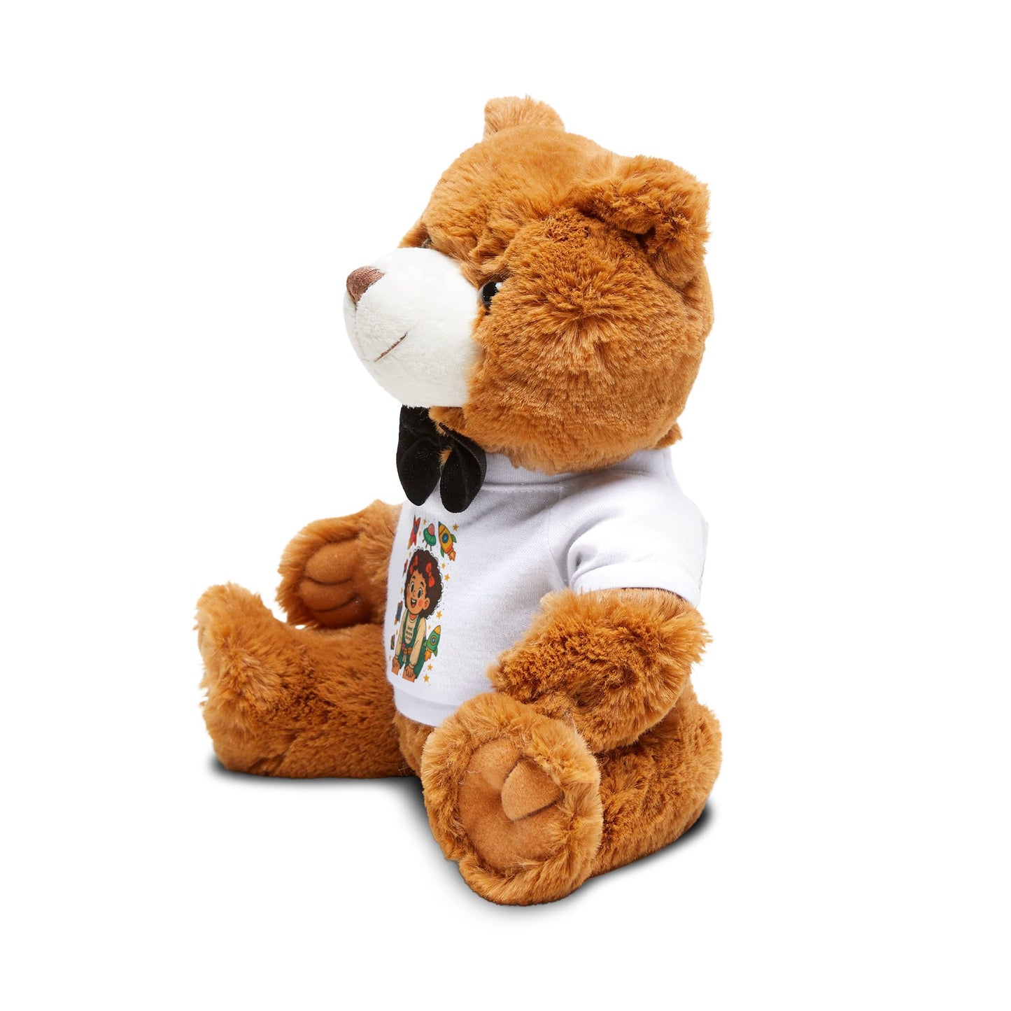 Adorable Teddy Bear with Customizable T-Shirt, Perfect Gift for Kids, Birthdays, Baby Showers, Cuddly Companion, Cute Home Decor